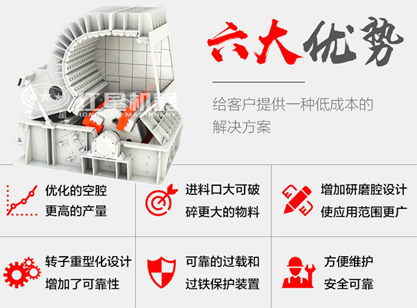 反擊式破碎機生產(chǎn)優(yōu)勢